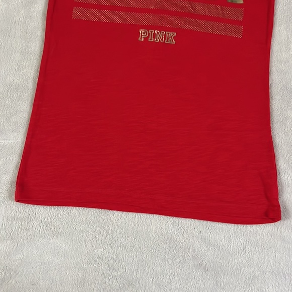 Pink Victoria’s Secret T-shirt top shirt short sleeve - Picture 5 of 6